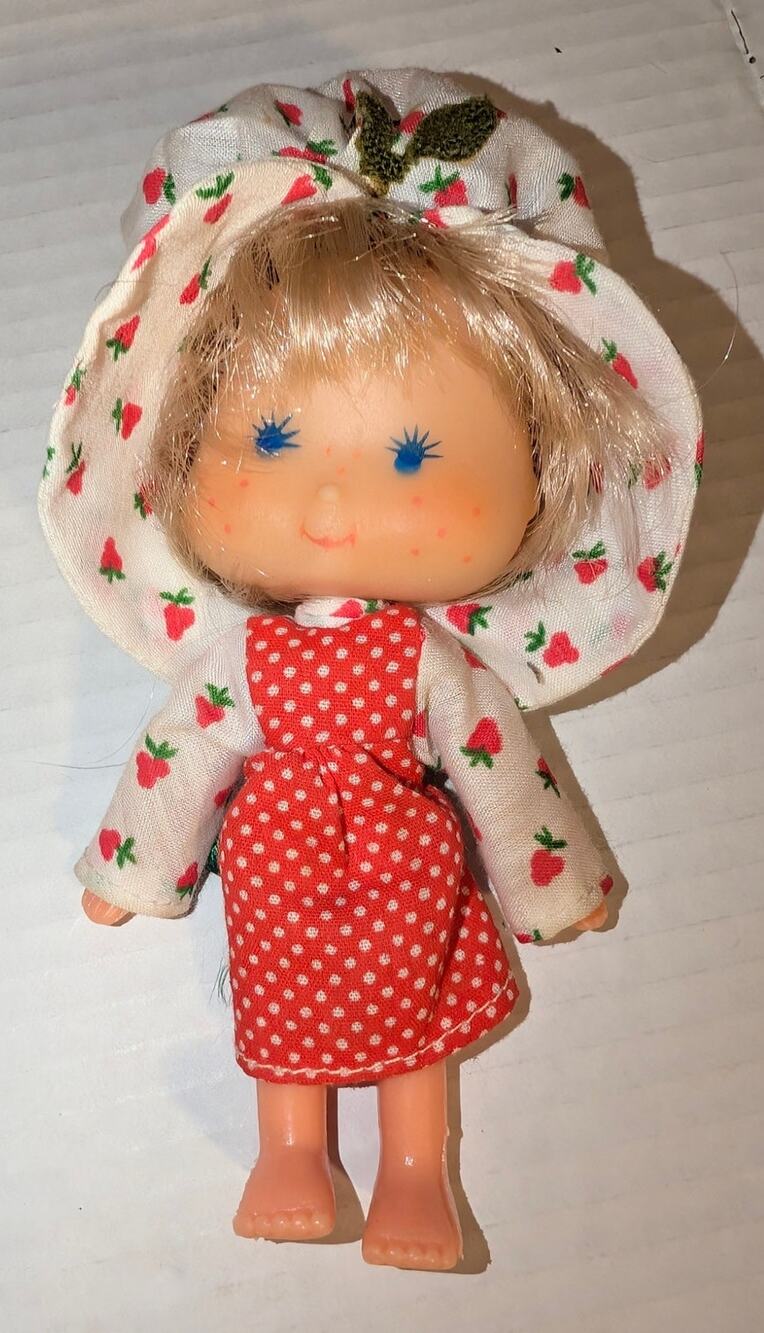 Vintage Strawberry Shortcake Doll Mexican LILI LEDY Cherry Jam Holy Grail Figure